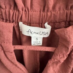 Active USA Rust Blouse